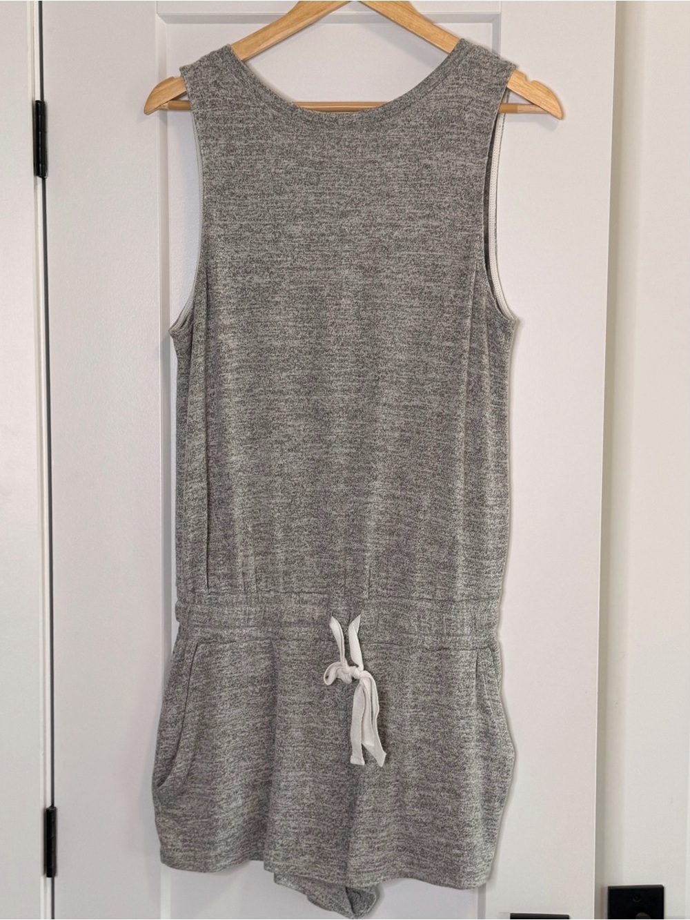 Wilfred Heather Gray Knit Romper